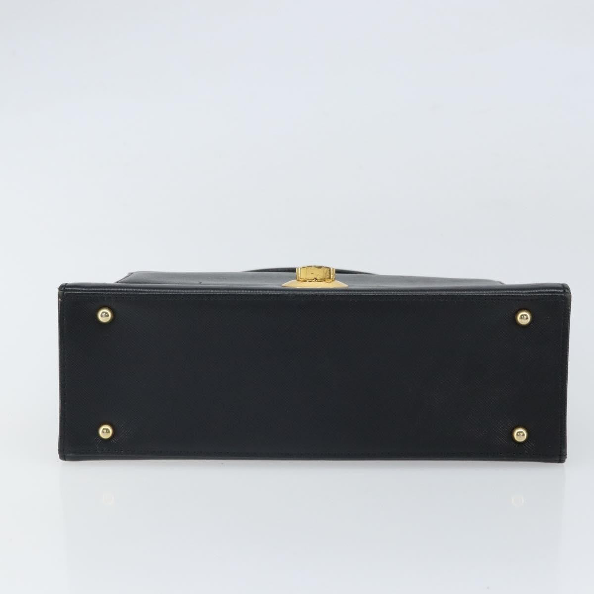 Givenchy Vintage Handbag Leather, BLACK, LEATHER, Handbag