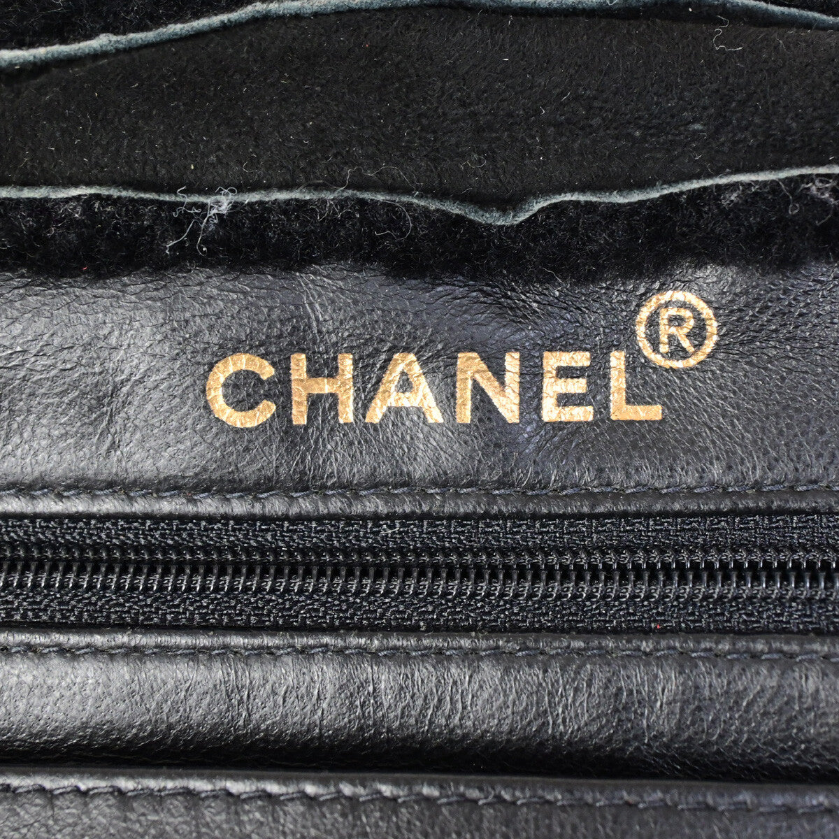 Chanel Fantasy Fur Tote Faux Fur with Leather, BLACK, SUEDE,FUR, Handbag