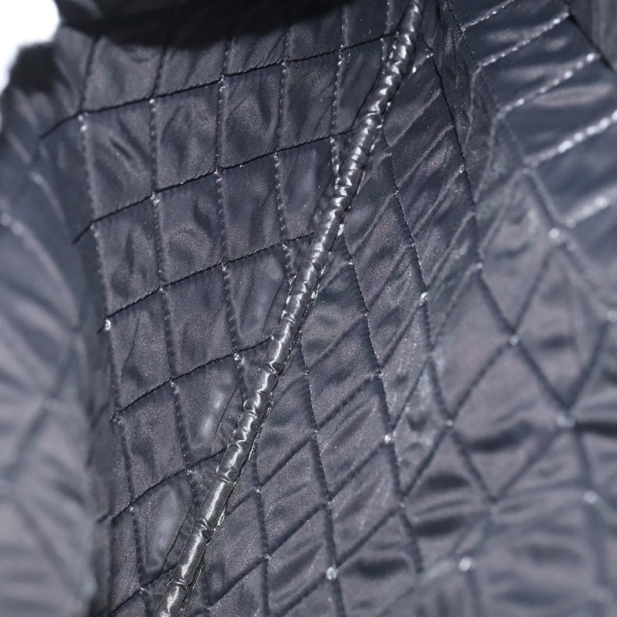 Chanel Pearl O Case Clutch Quilted Lambskin and Calfskin, BLACK, LEATHER, Clutche & pouche