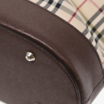 Burberry Nova Check Tote canvas check pattern, BEIGE, CANVAS, Tote bag