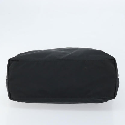 Prada Vintage Zip Tote Tessuto, Black, Nylon, Tote Bag