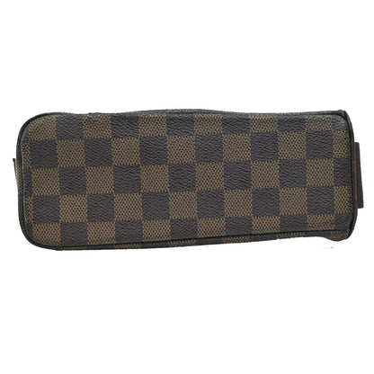 Louis Vuitton Olav Handbag Damier, BROWN, CANVAS, Shoulder bag