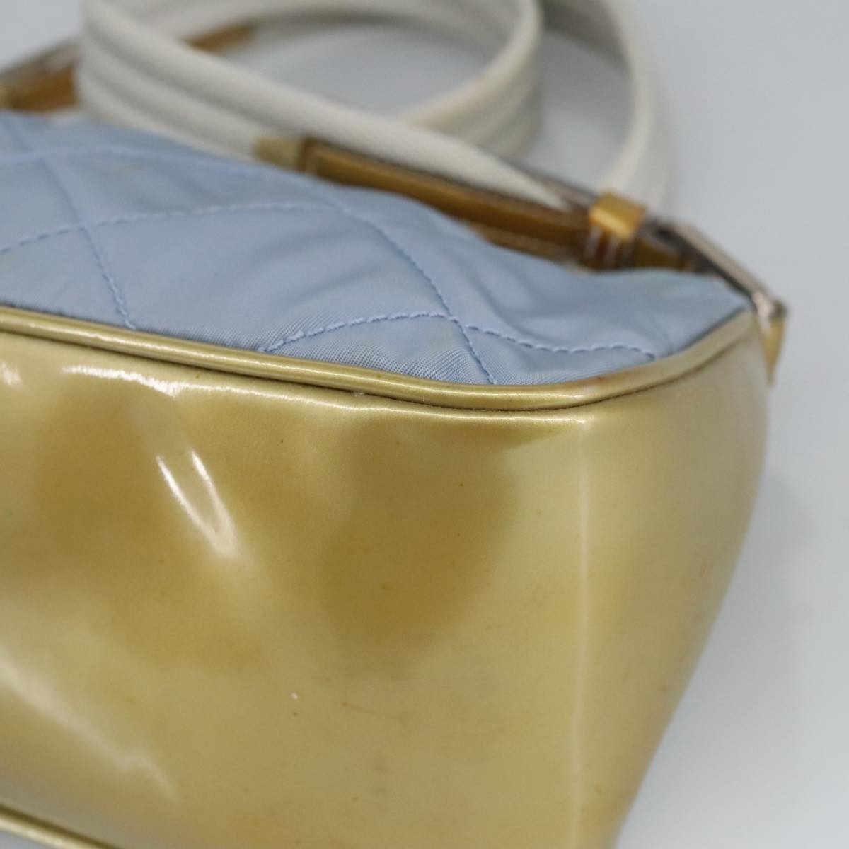 Prada Vintage Shoulder Bag Tessuto, BLUE, NYLON, Shoulder bag