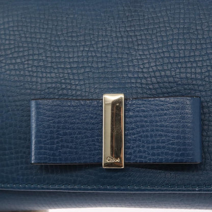 Chloe Vintage Shoulder Bag Leather, Blue, Leather, Shoulder Bag