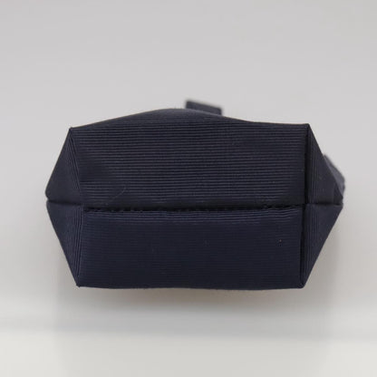 Celine Circle Logo Pouch Nylon, NAVY, NYLON, Clutche & pouche