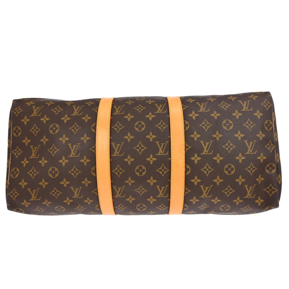 Louis Vuitton Keepall Bag Monogram Canvas, Brown, Canvas, Travel Bag
