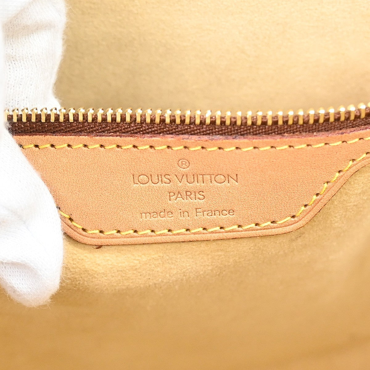 Louis Vuitton Babylone Handbag Monogram Canvas, Brown, Canvas, Tote Bag