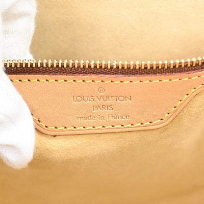 Louis Vuitton Babylone Handbag Monogram Canvas, Brown, Canvas, Tote Bag