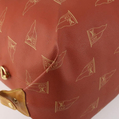 Louis Vuitton Cup Garment Cover Coated Canvas, Red, PVC, Travel Bag