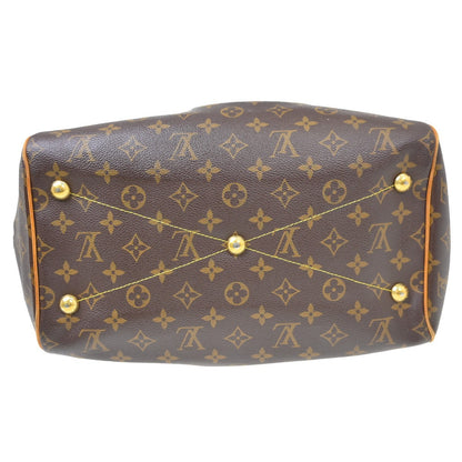 Louis Vuitton Tivoli Handbag Monogram Canvas, Brown, Canvas, Handbag