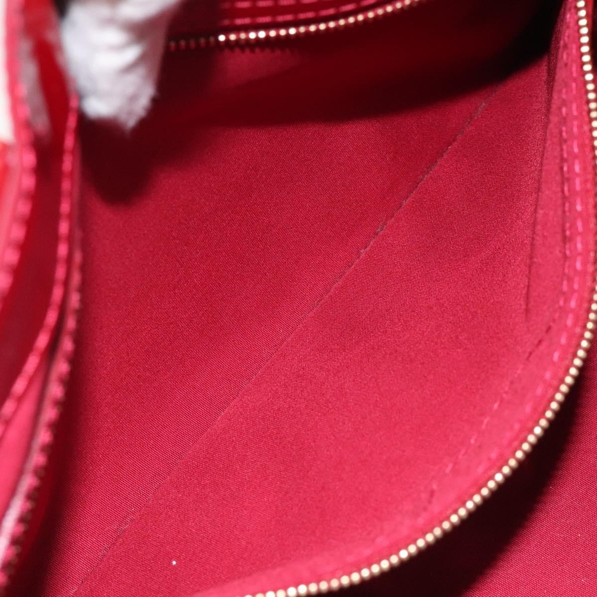 Louis Vuitton Wilshire Handbag Monogram Vernis, RED, PATENT_LEATHER, Handbag