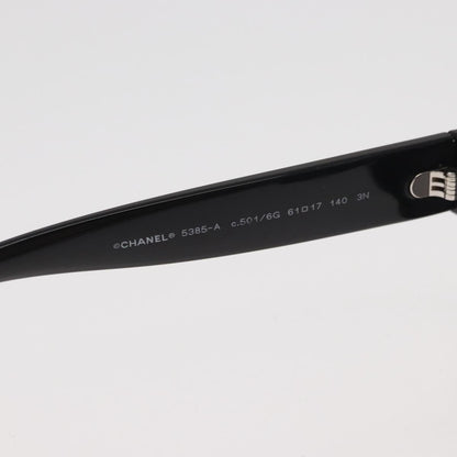Chanel Logo CC Sunglasses Plastic, Black, Plastic, Sunglasses