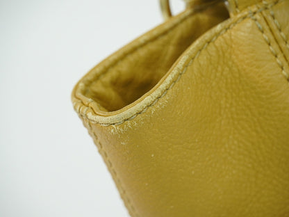 Chanel Timeless Chain Tote Caviar, BEIGE, LEATHER, Tote bag