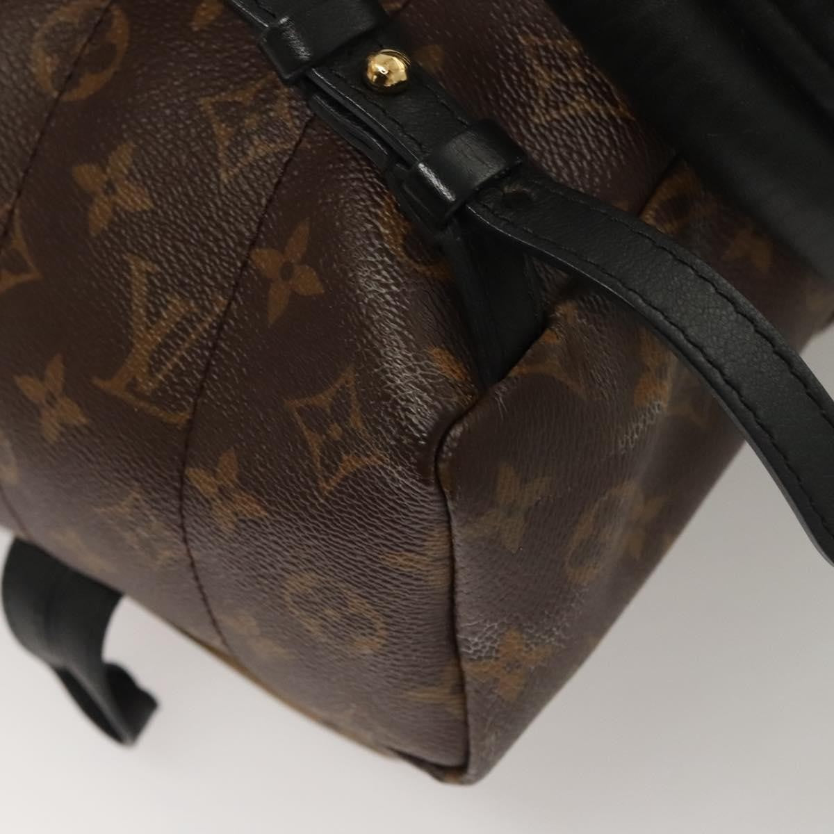 Louis Vuitton Palm Springs Backpack Reverse Monogram Canvas, BROWN, CANVAS, Backpack