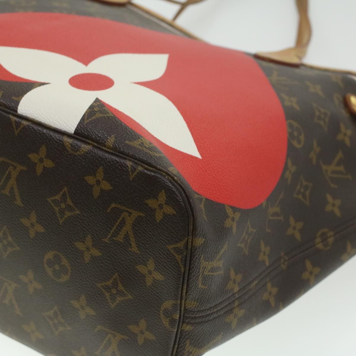 Louis Vuitton Neverfull NM Tote Limited Edition Game On Monogram Canvas, BROWN, CANVAS, Tote bag