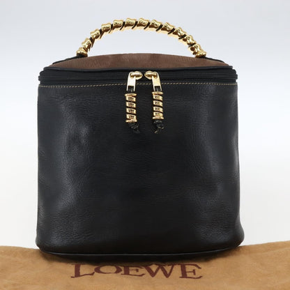 Loewe Vintage Velazquez Top Handle Bag Leather, BLACK, LEATHER, Handbag
