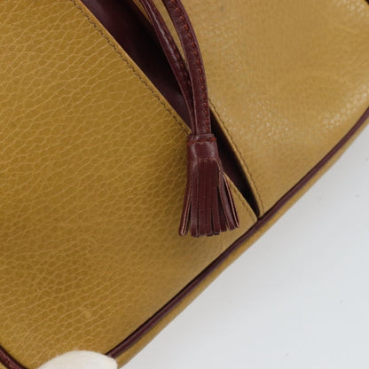 cartier Tasseled Must de Cartier Crossbody Bag Leather, YELLOW, LEATHER, Shoulder bag