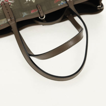 Bvlgari Tote bag Leather, Gray, Leather, Tote Bag