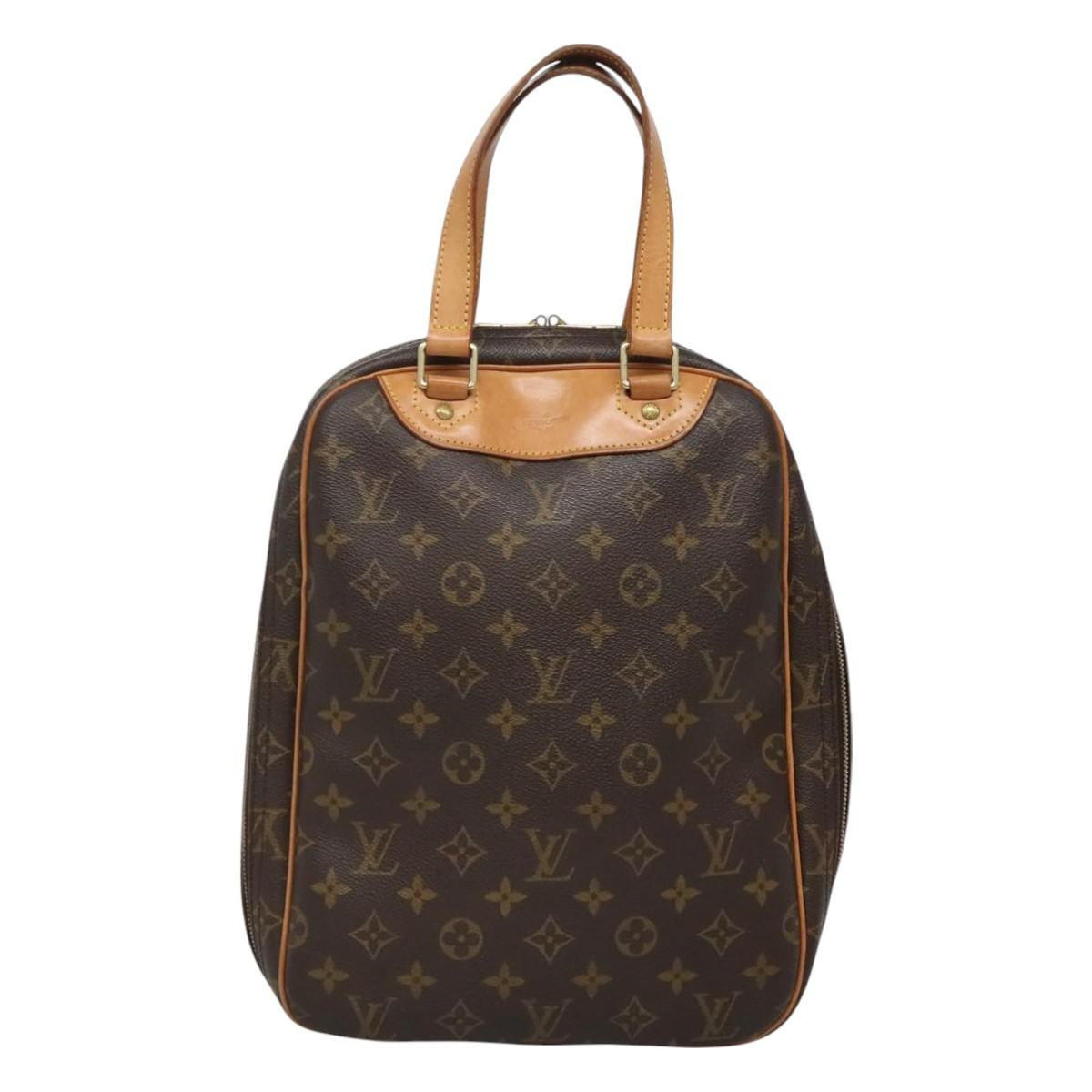 Louis Vuitton Excursion Handbag Monogram Canvas, BROWN, CANVAS, Handbag