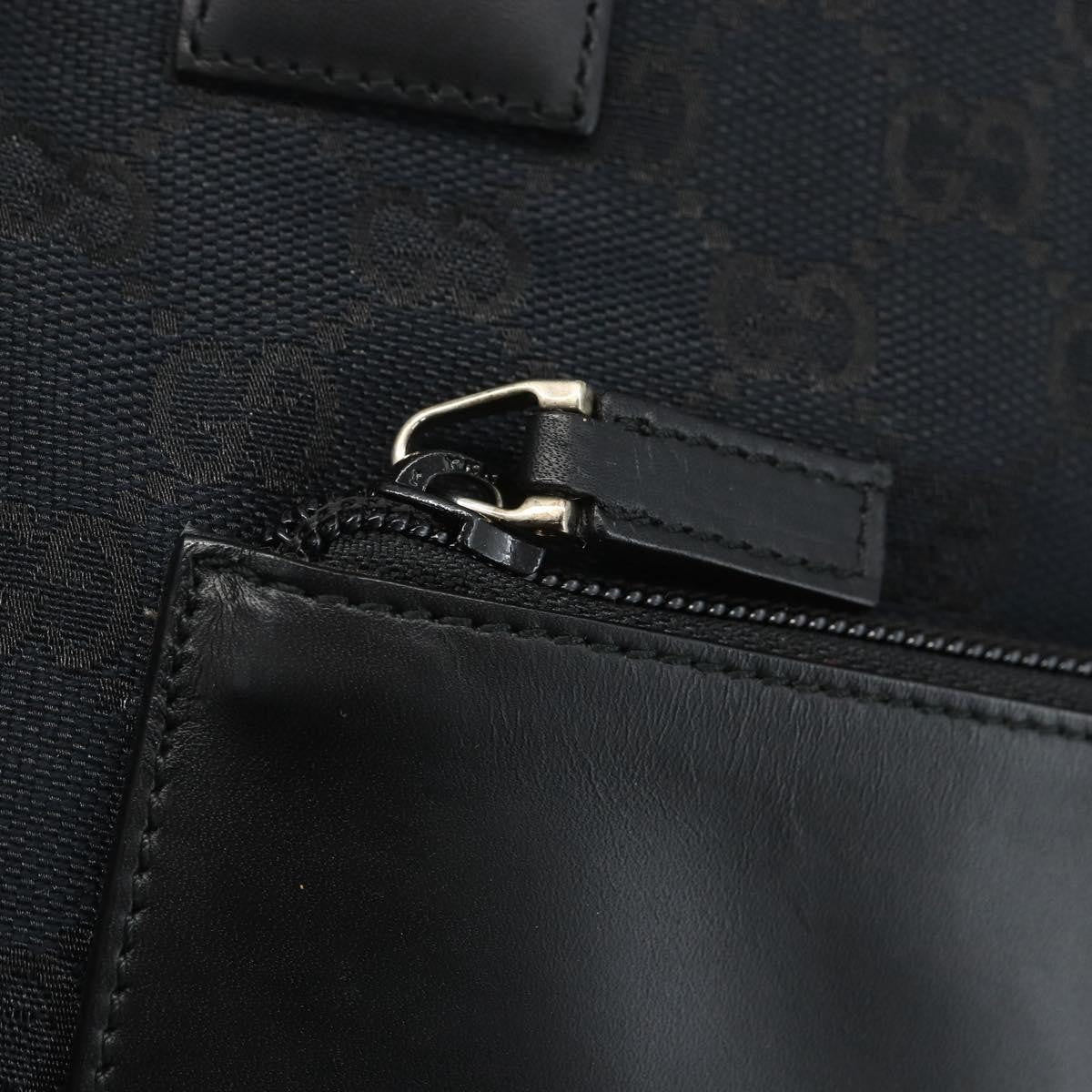 Gucci GG Canvas Bag Canvas, BLACK, CANVAS, Tote bag
