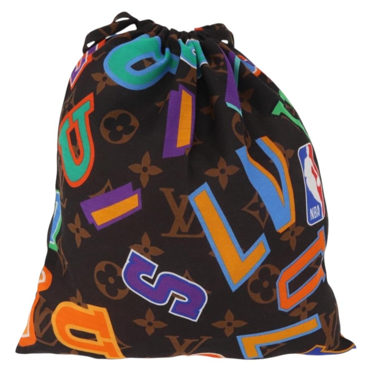 Louis Vuitton X NBA Pouch Monogram Canvas, Brown, Canvas, Clutch