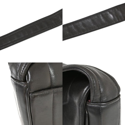 Chanel Mademoiselle Camera Bag Vertical Quilted Lambskin, BLACK, LEATHER, Shoulder bag