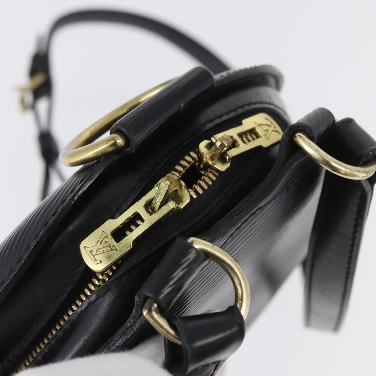 Louis Vuitton Mabillon Backpack Epi Leather, BLACK, LEATHER, Backpack