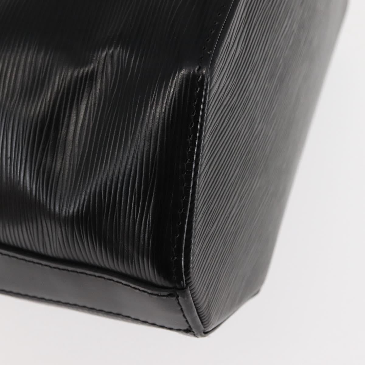 Louis Vuitton Vintage Sac d'Epaule Handbag Epi Leather, BLACK, LEATHER, Handbag