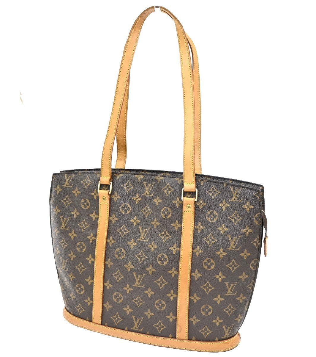 Louis Vuitton Babylone Handbag Monogram Canvas, BROWN, CANVAS, Shoulder bag