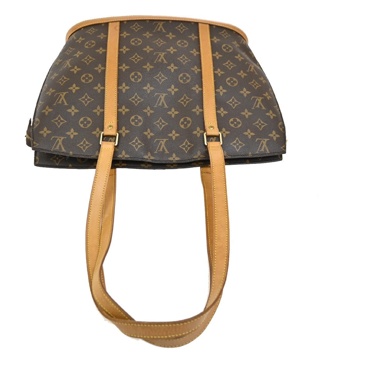 Louis Vuitton Babylone Handbag Monogram Canvas, BROWN, CANVAS, Shoulder bag