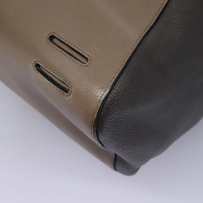 Loewe Anton Sling Bag Leather, Gray, Leather, Backpack