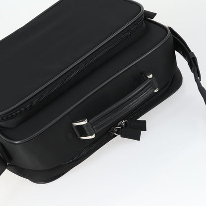 Prada Convertible Front Pocket Briefcase Tessuto with Saffiano Leather, Black, Nylon, Briefcase