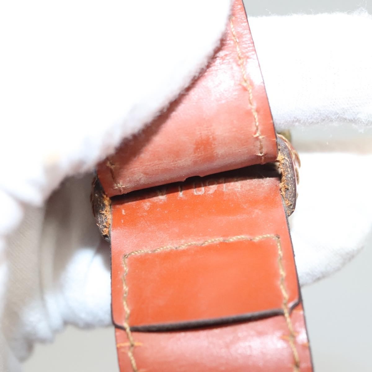 Louis Vuitton Vintage Sac d'Epaule Handbag Epi Leather, BROWN, LEATHER, Handbag