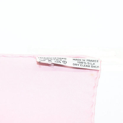 Hermes Carré 90 Silk multicolor, PINK, SILK, Scarve & shawl
