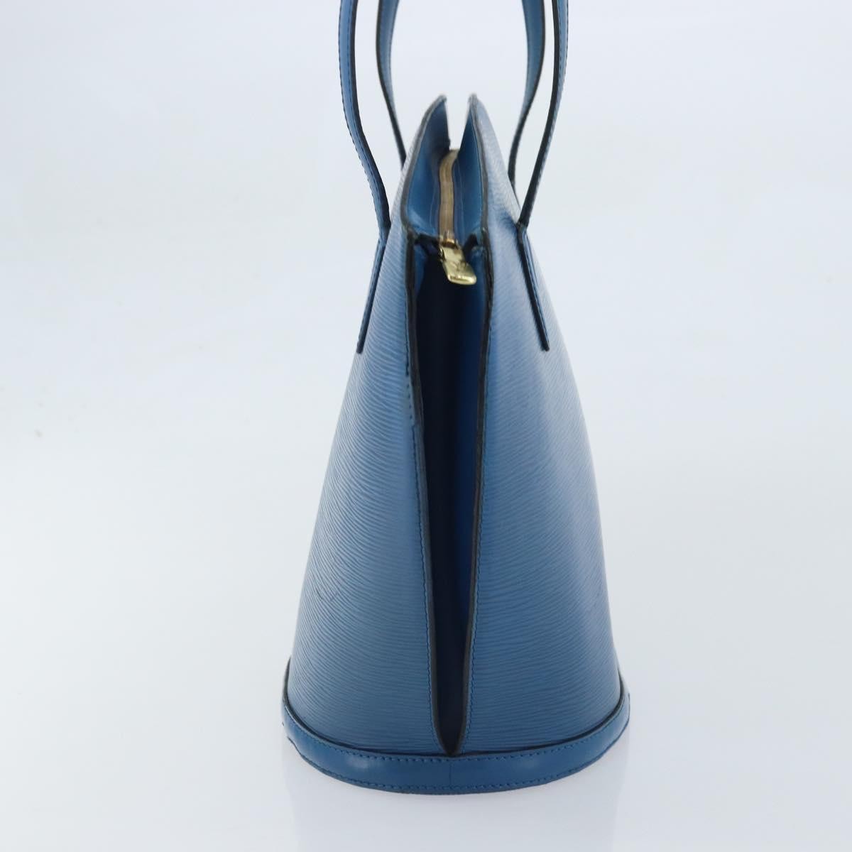 Louis Vuitton Saint Jacques Handbag Epi Leather, Blue, Leather, Shoulder Bag
