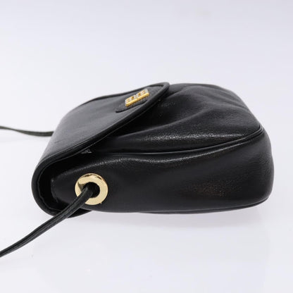 Givenchy Vintage 4G shoulder bag Leather, BLACK, LEATHER, Shoulder bag