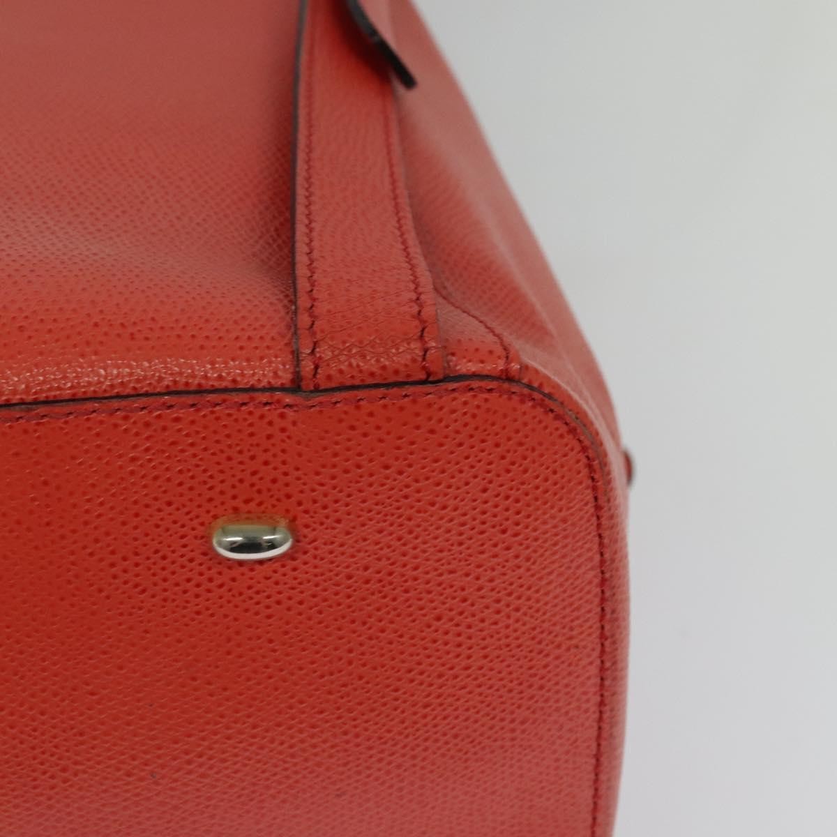 Celine Backpack Leather, ORANGE, LEATHER, Backpack