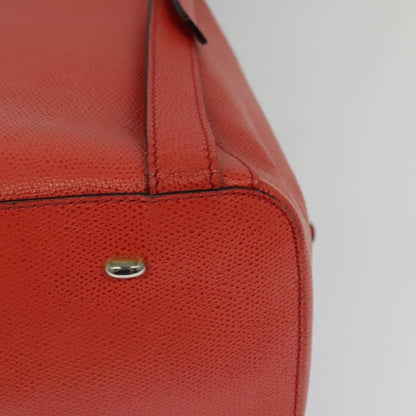 Celine Backpack Leather, ORANGE, LEATHER, Backpack