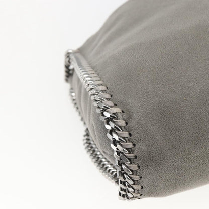 Stella McCartney Falabella Tote Shaggy Deer, GRAY, POLYESTER, Shoulder bag