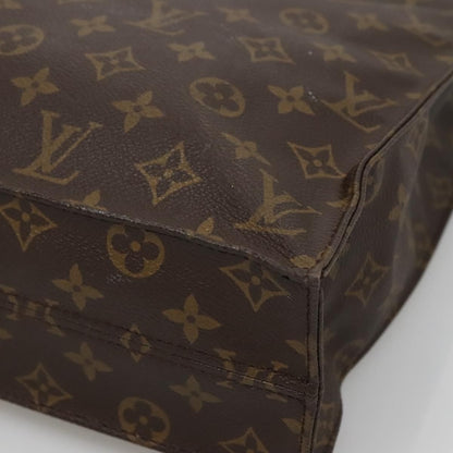 Louis Vuitton Sac Plat Bag Monogram Canvas, BROWN, CANVAS, Handbag