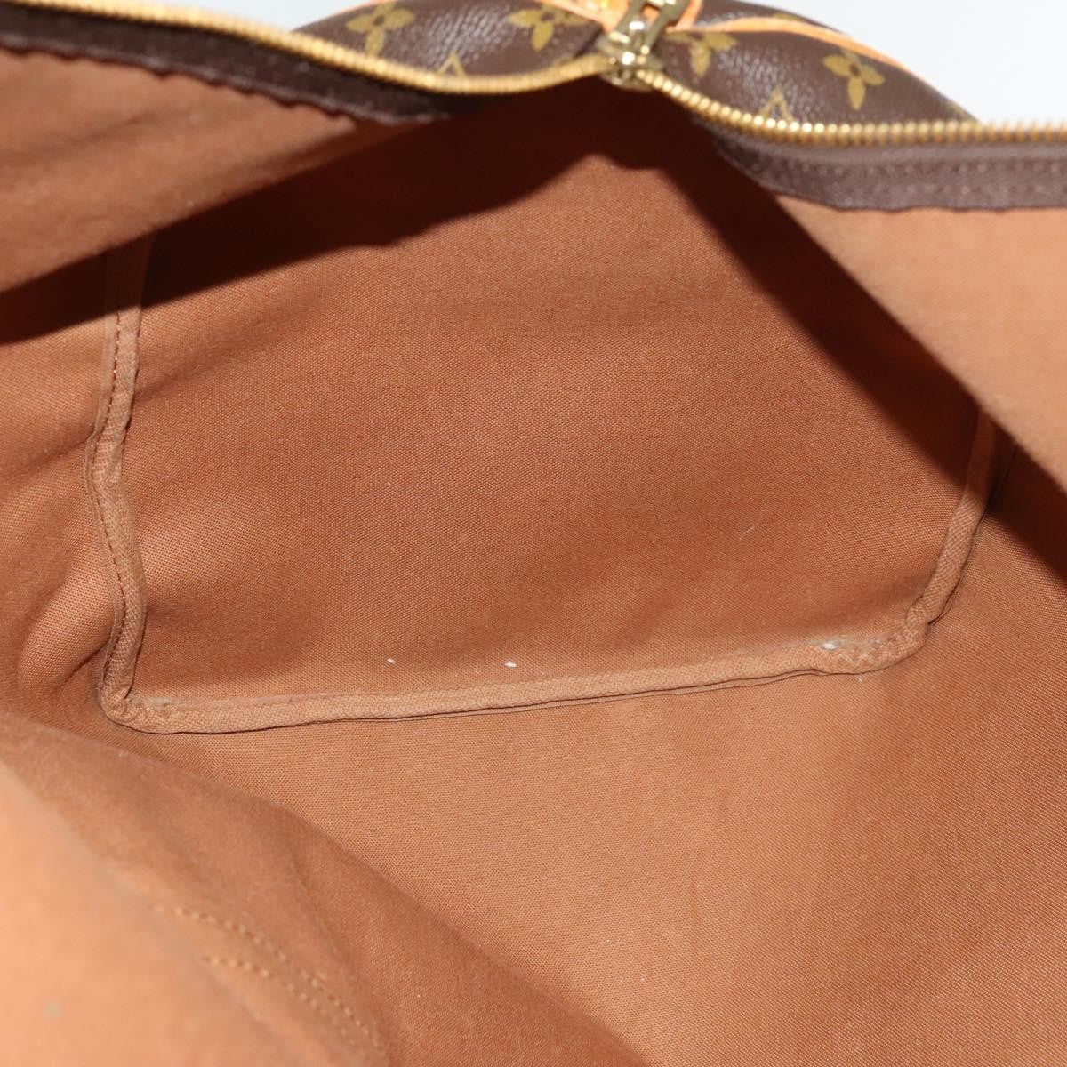 Louis Vuitton Keepall Bag Monogram Canvas, BROWN, CANVAS, Travel bag