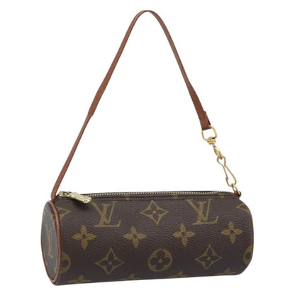 Louis Vuitton Papillon Pochette Monogram Canvas, BROWN, CANVAS, Clutche & pouche