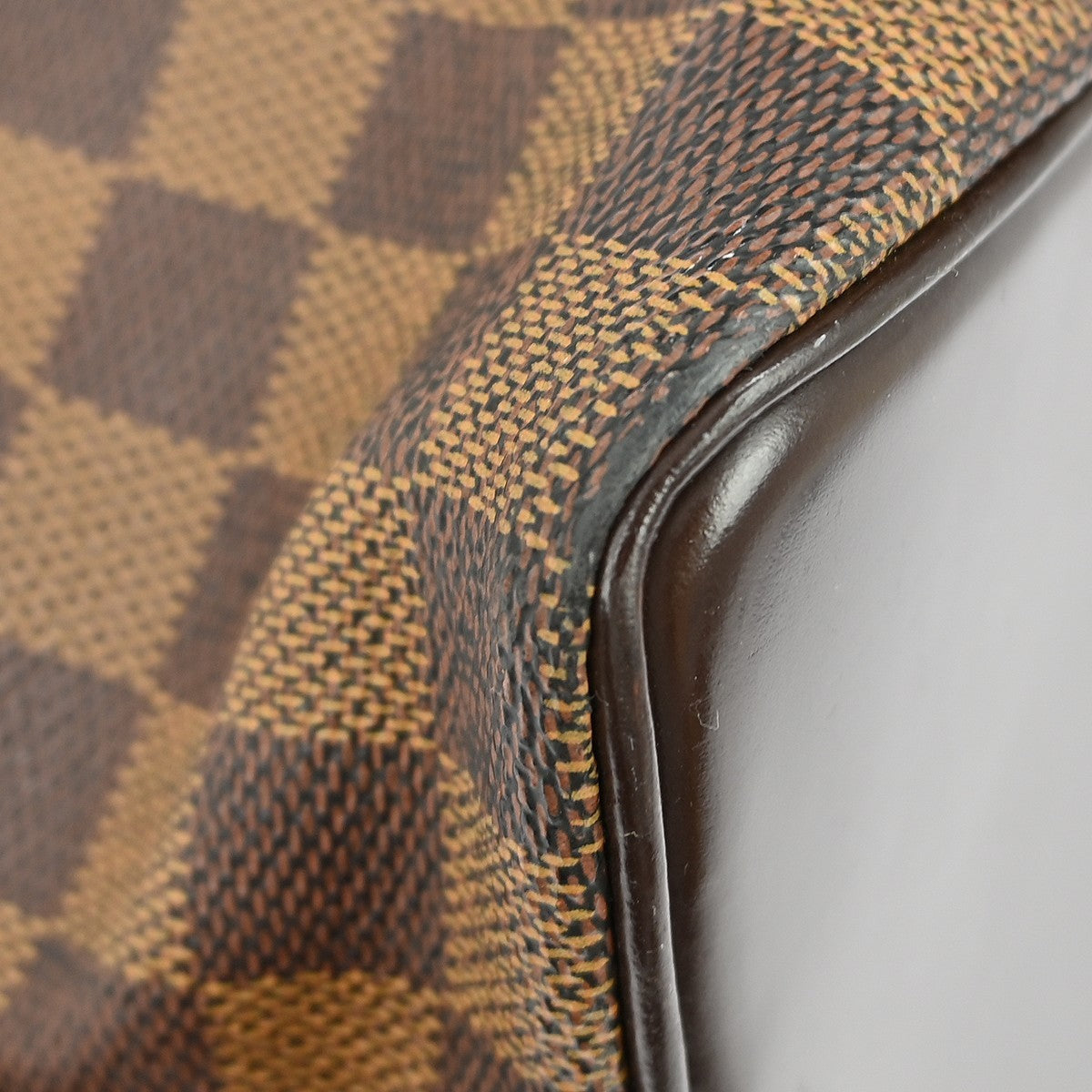 Louis Vuitton Chelsea Handbag Damier, Brown, Canvas, Tote Bag