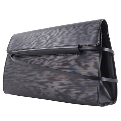 Louis Vuitton Dinard Handbag Epi Leather, BLACK, LEATHER, Shoulder bag
