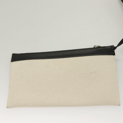 Balenciaga Navy Cabas Canvas with Leather, WHITE, CANVAS, Tote bag