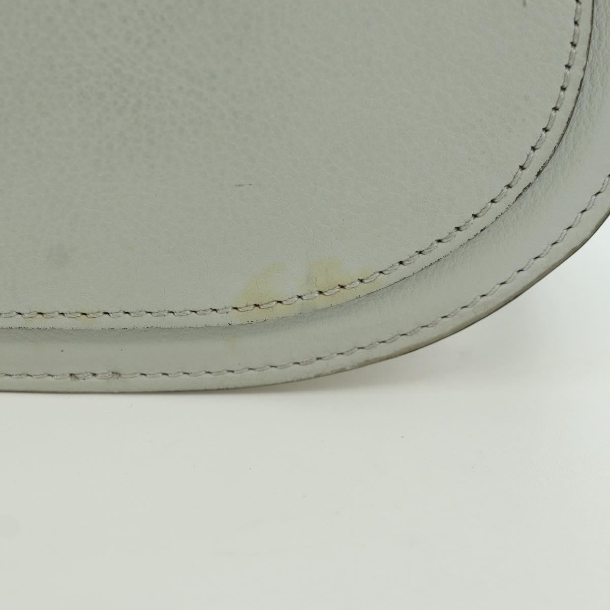 Chloe Nile Crossbody Bag Leather, GRAY, LEATHER, Shoulder bag