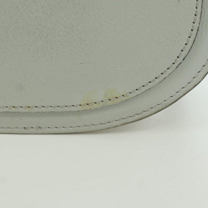 Chloe Nile Crossbody Bag Leather, GRAY, LEATHER, Shoulder bag
