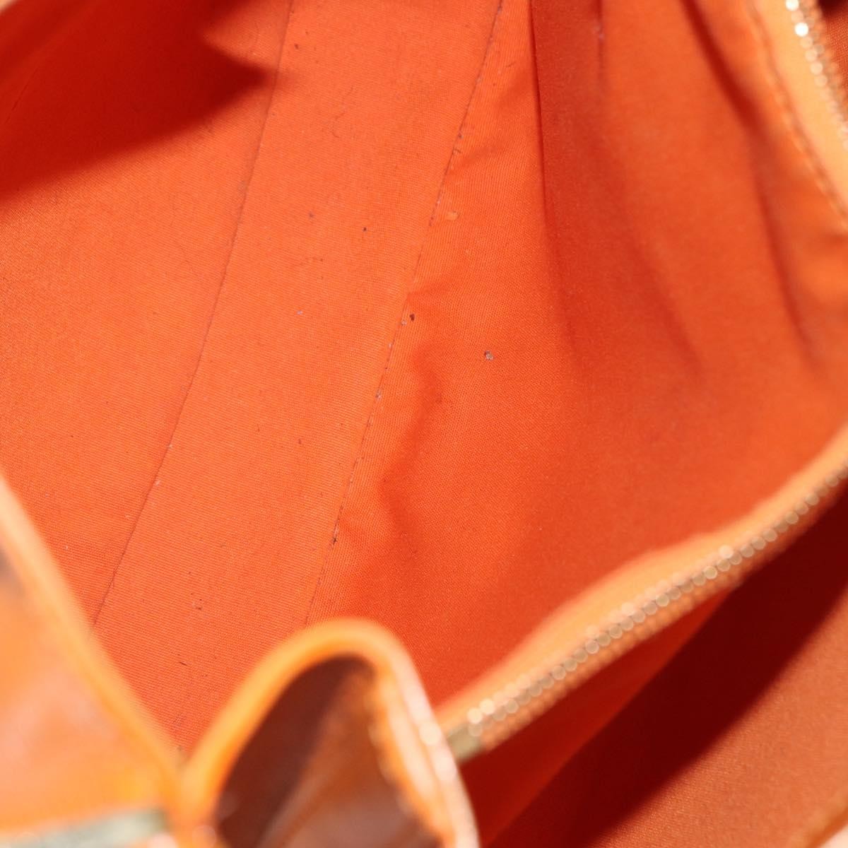 Louis Vuitton Mandara Handbag Epi Leather, ORANGE, LEATHER, Shoulder bag