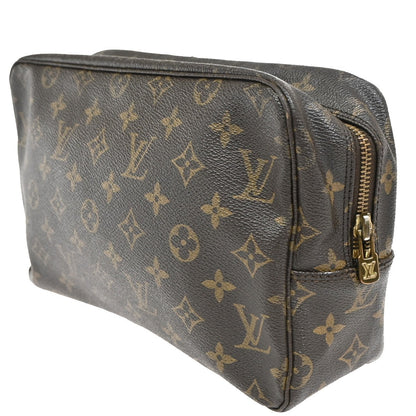 Louis Vuitton Trousse Toilette Monogram Canvas, BROWN, CANVAS, Clutche & pouche