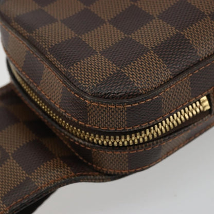 Louis Vuitton Geronimos Waist Bag Damier, Brown, Canvas, Shoulder Bag